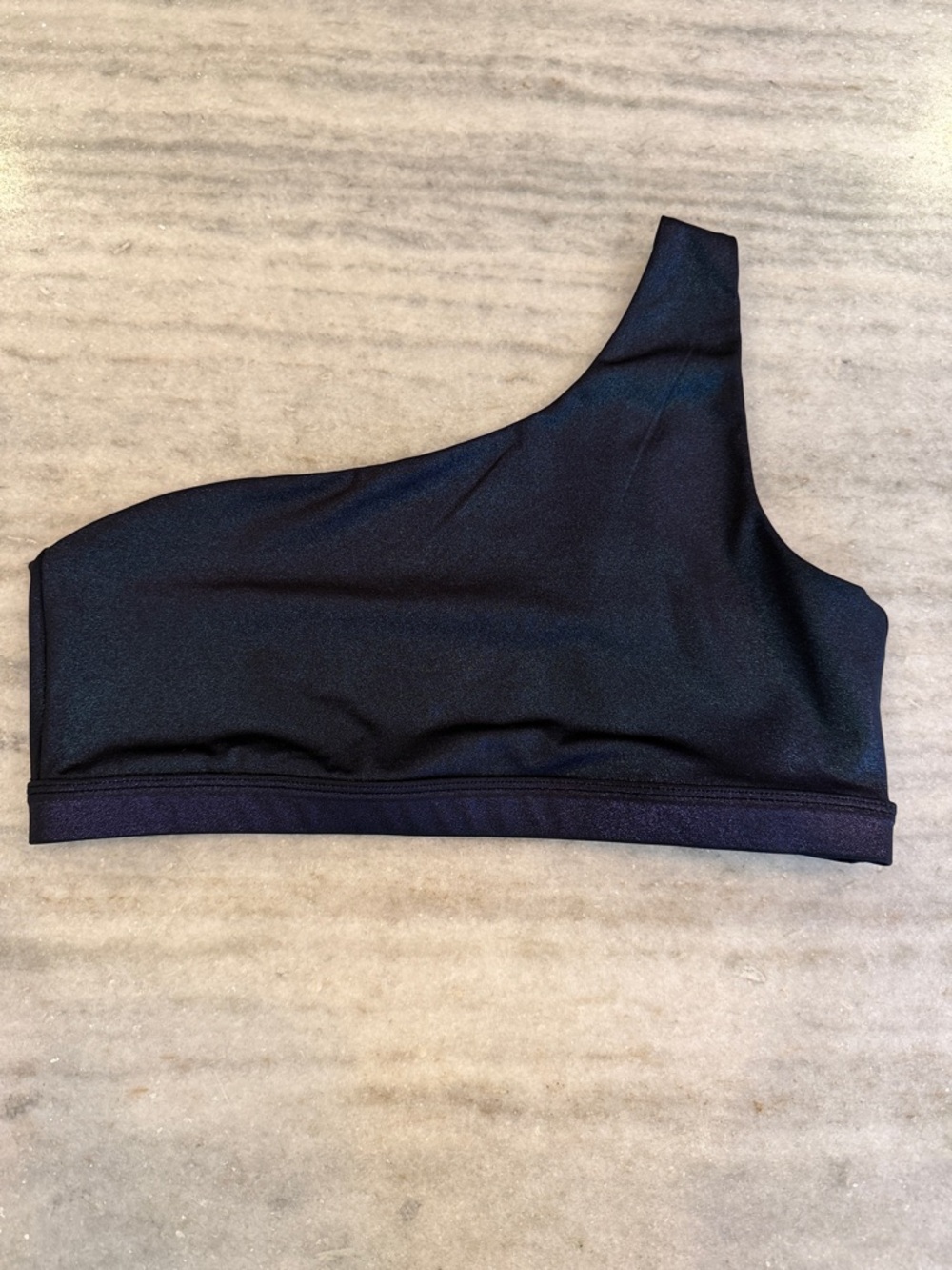 Beach Riot Ella Bikini Top in Shadow Shimmer, Size L